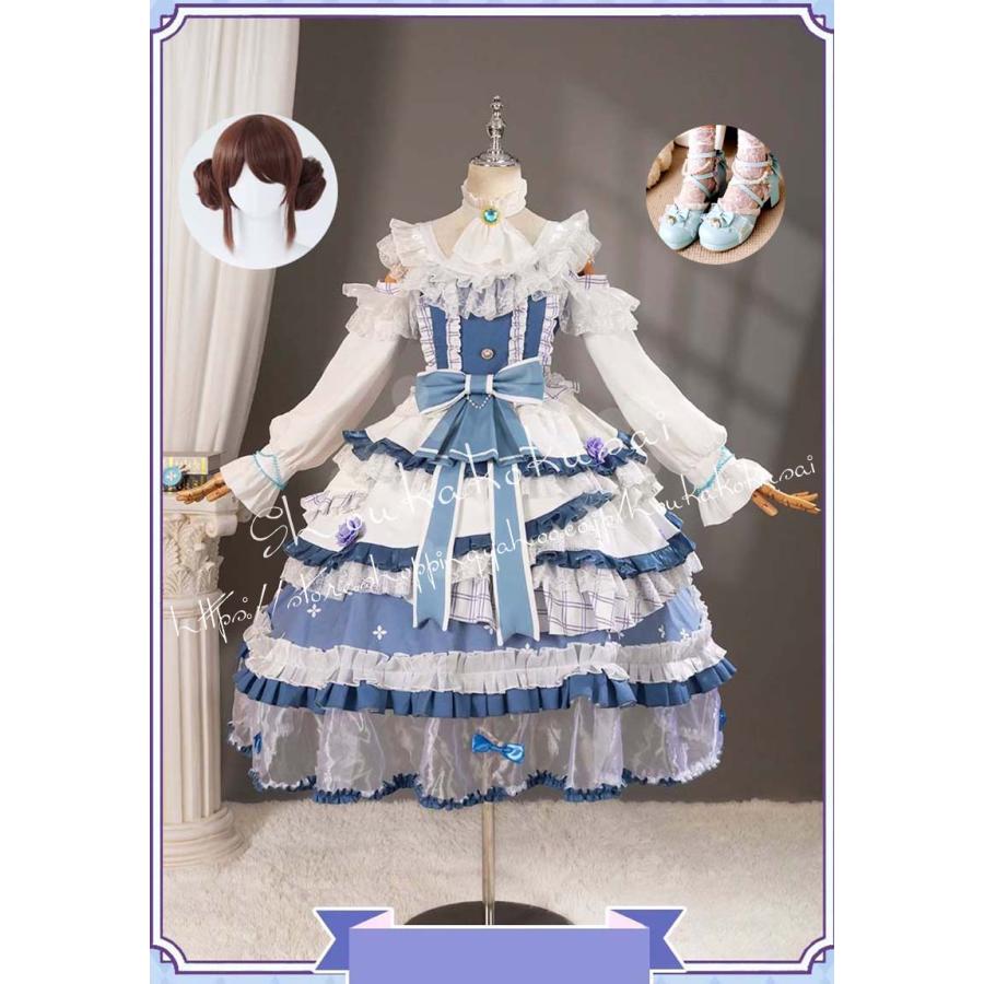 【一部分3日内出荷】第五人格 IdentityV アイデンティティ5 庭師 エマ・ウッズ にわし 告白診断 荘園 バレンタインデー コスプレ衣装 日常服 ハロウィン仮装 文化祭