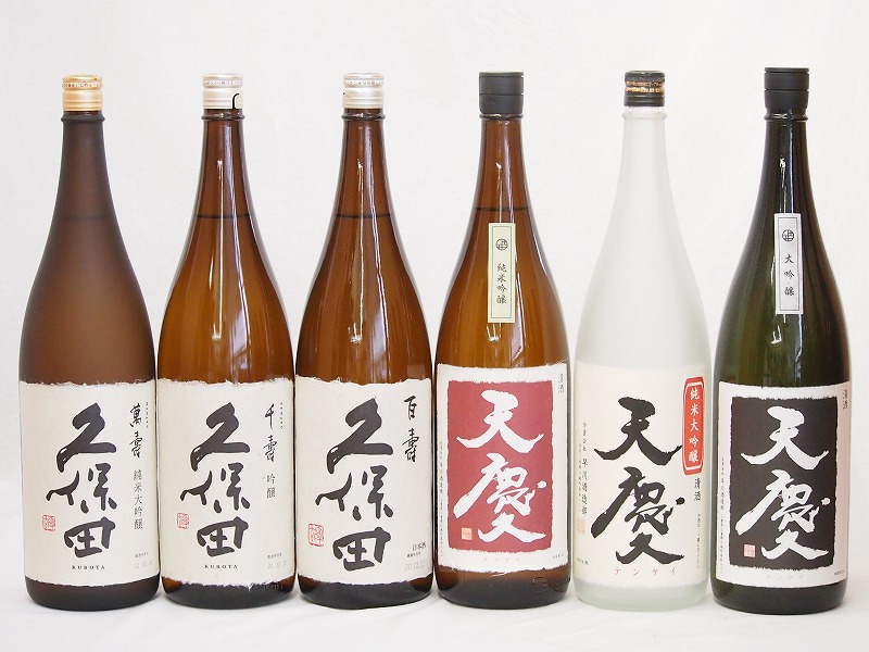 6周年記念イベントが 特選日本酒セット 久保田(新潟） 安達本家(三重