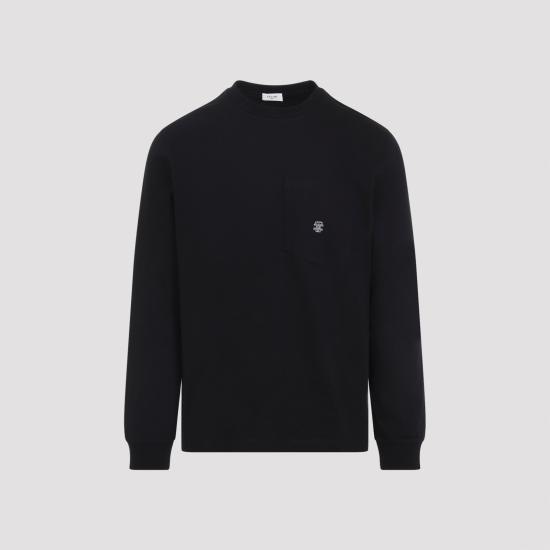 CELINE Men T-Shirts RX0HX1242 38AW BLACK WHITE
