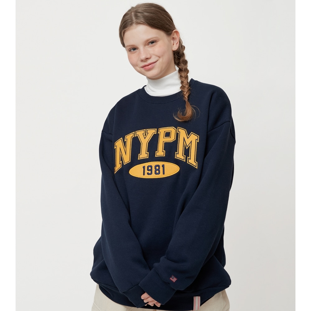 NASTY PALM AC 1981ロゴスウェットシャツネイビー