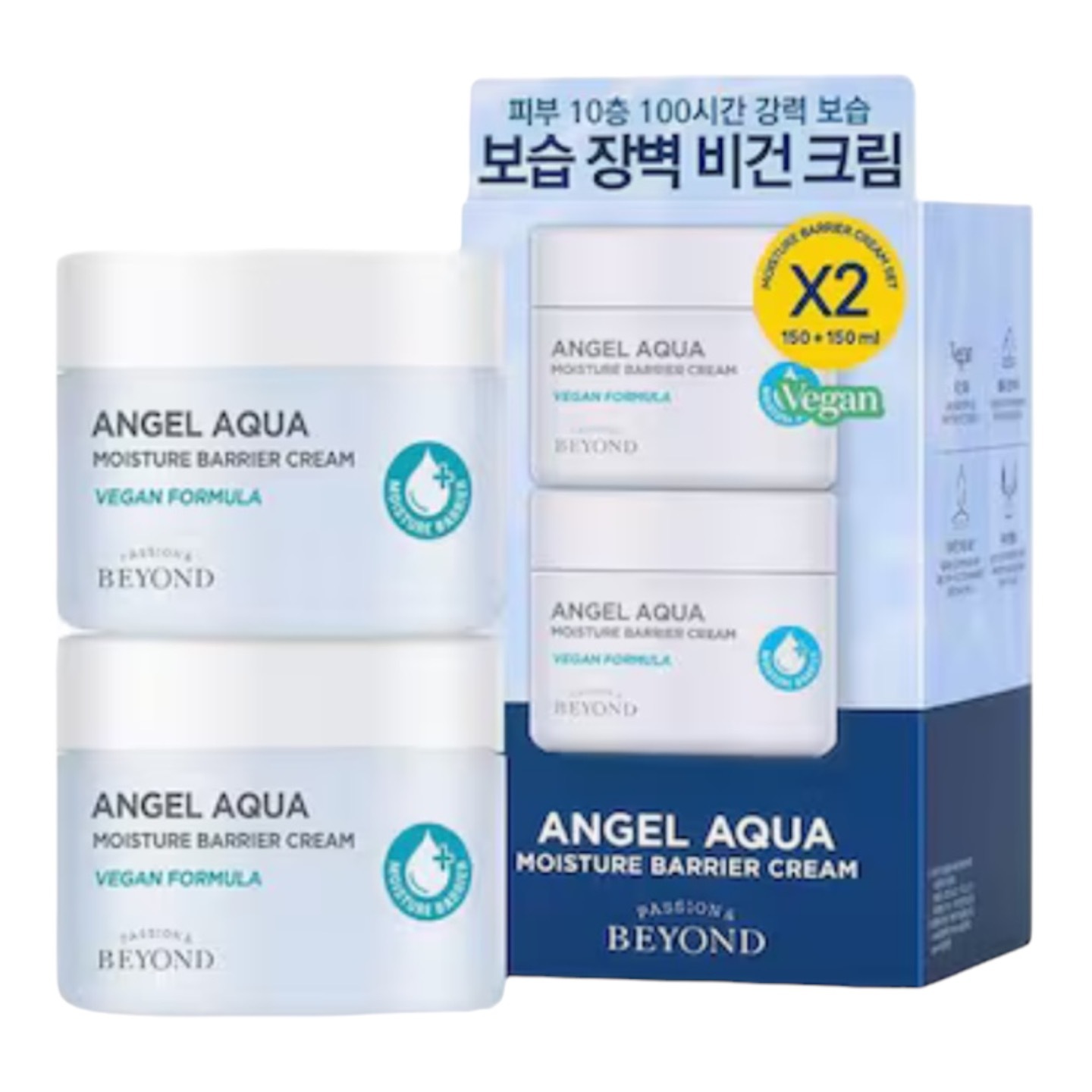 エンジェルアクア 保湿バリアクリーム 150ml+150ml