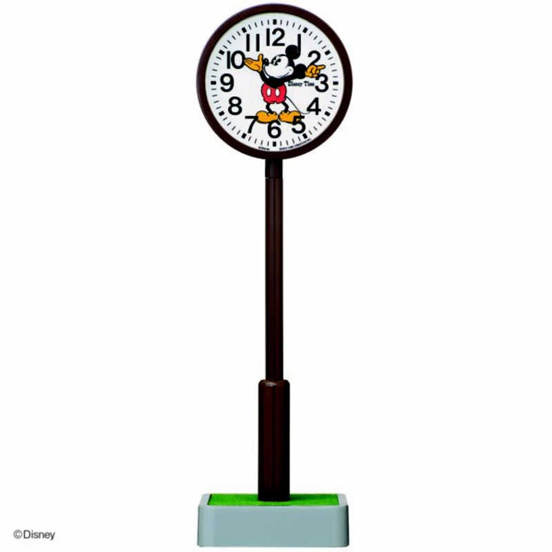 セイコー　ポール型置時計 (Disney Time(ディズニータイム)) 濃茶色　FD881B 8,250円