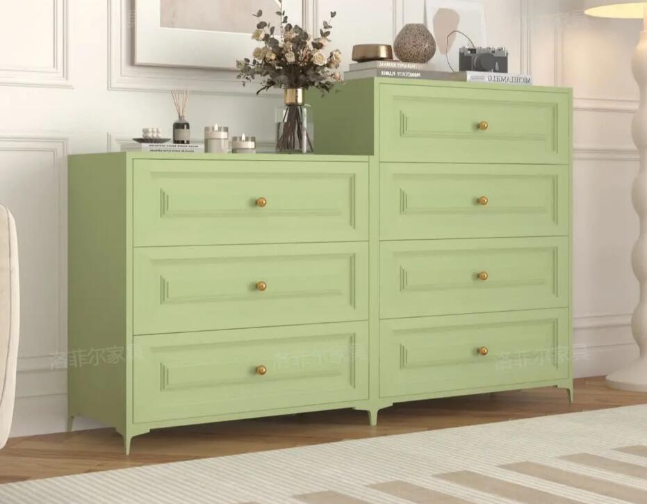 スチール製ダイニングキャビネットリビングルームベッドルームキャビネットソファサイドキャビネットフロアティーキャビネット