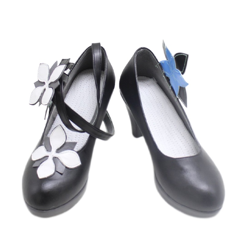 帰終 靴 コスプレ用 きしゅう 原神 げんしん 変装用 下駄 シューズ 長靴 コスプレ クリスマス ハロウィン