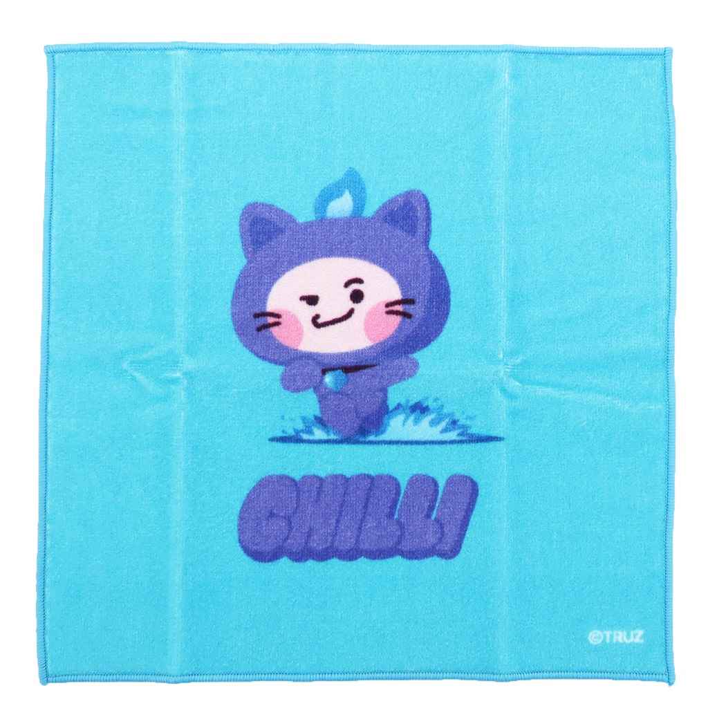 Truz ミニタオル 激安先着 ハンカチタオル Chilli Friends Line キャラクター