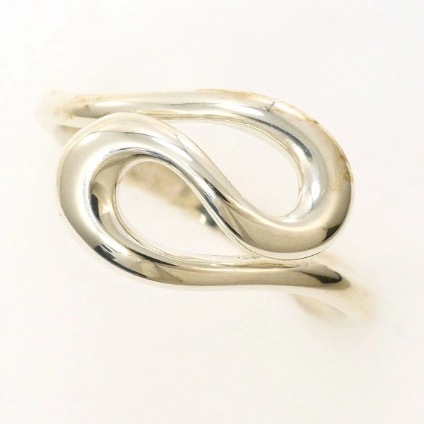 ティファニー オープンウェーブ シルバー リング 指輪 10号 総重量約2.8g ジュエリー 中古