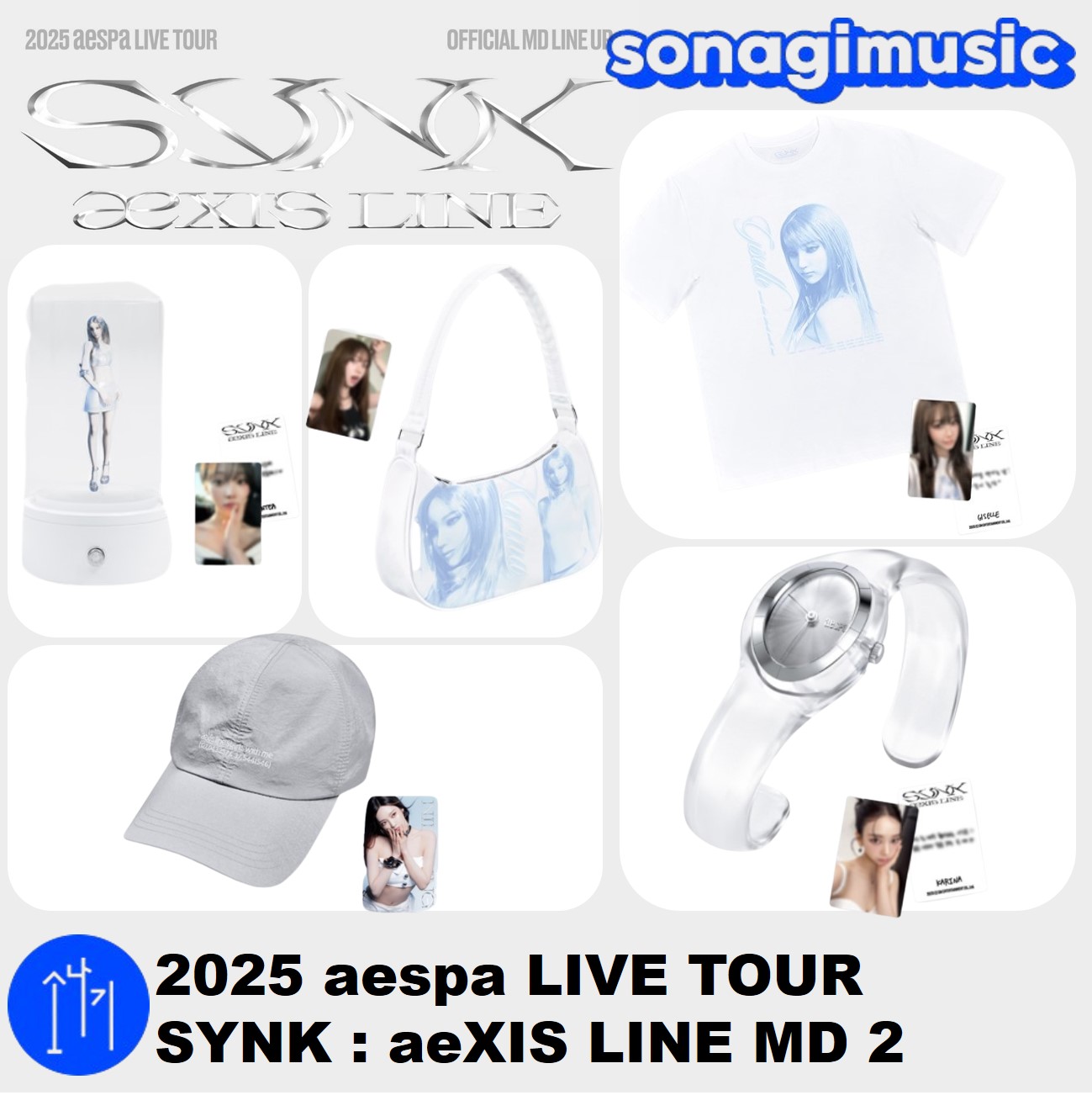 aespa TOUR SYNK 2025 ペンライトver2 トレカ付き aespa TOUR SYNK 2025 ペンライトver2 トレカ付き