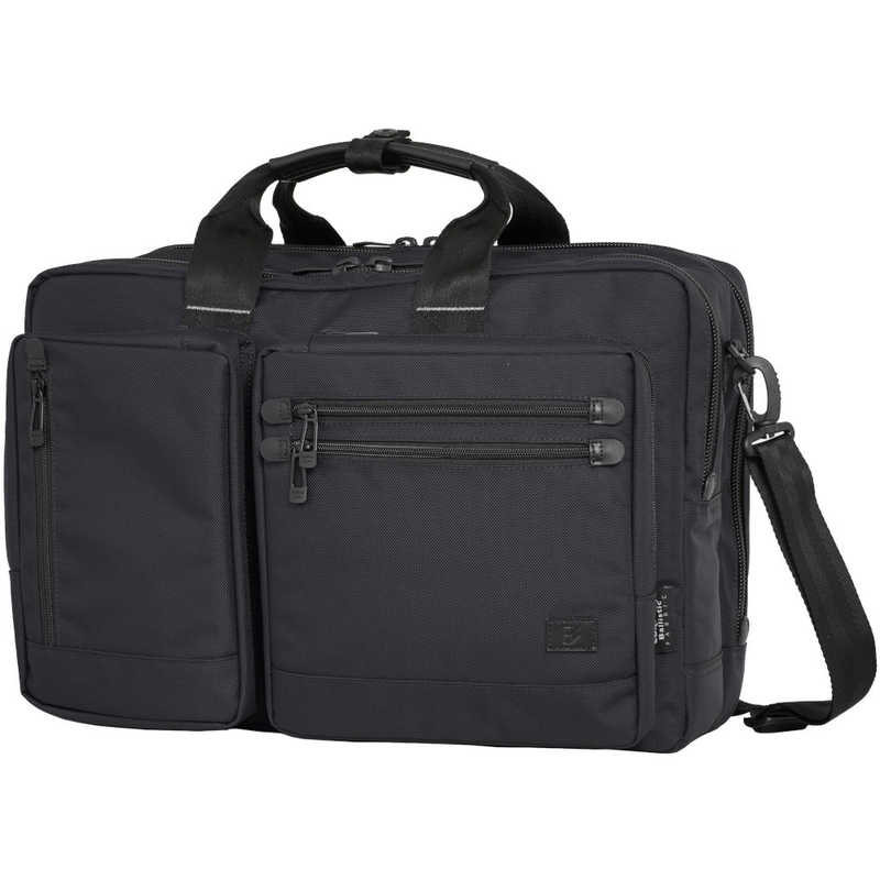 バリスティックスピリット　3WAYビジネスブリーフ 15.6インチPC対応 コーデュラナイロン ブラック　BS-3235-BK