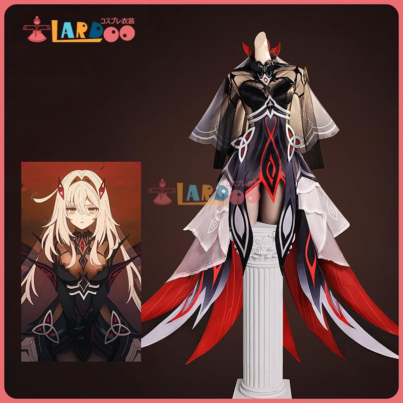 【工場直販 品質保証】 原神 Genshin 死の執政 ロノヴァ-Ronova コスプレ衣装 コスチューム