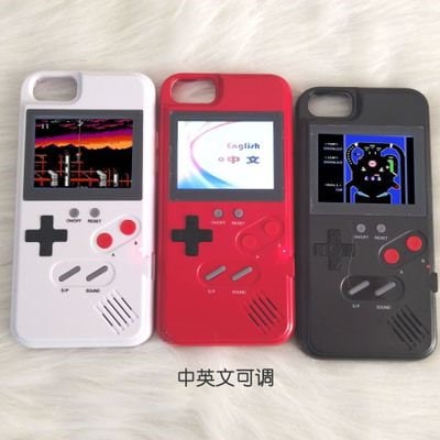 Qoo10 ゲーム機携帯式レトロ ケース スマホケース