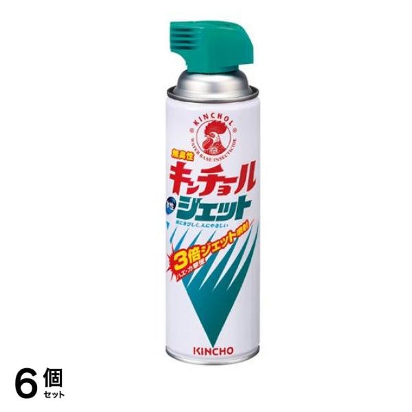 KINCHO 水性キンチョールジェット 無臭性 450mL 6個セット