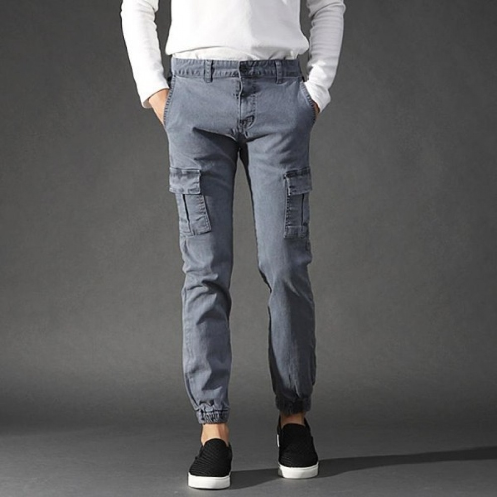 (ジュアンス) ウォッシュカーゴポケットジョガーパンツ HCCP6140