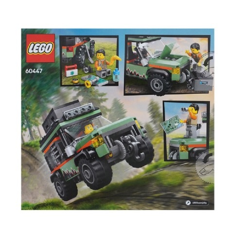 LEGO 60447オフロード4×4マウンテントラックインテリアデコレーション思い出記憶子供の日学校教区