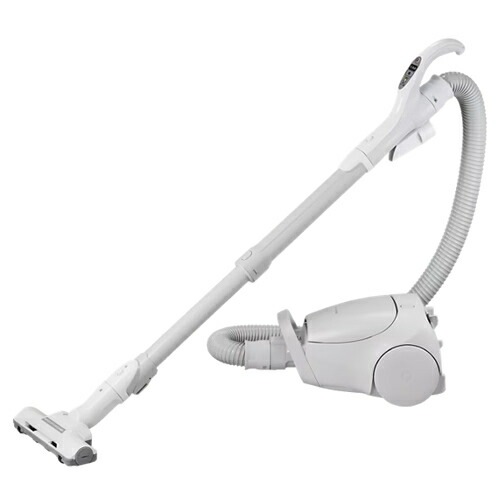 パナソニック【Panasonic】紙パック式キャニスター掃除機 グレー コード式 クリーナー MC-PJ25A-H【使いやすいユニバーサルデザイン】