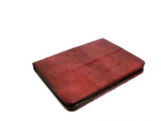 ANiSIE アニシエ レザーコレクション PYTHON パイソン (大蛇) 本革 Ipad Case Wine 10P03Sep16