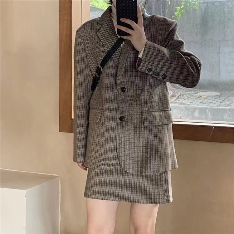 2点セットセットアップ!簡単コーデ＆着回し！スーツ＋スカート　ショートスカート ロングスカート春秋仕事通勤OL女性オフィスカジュアル結婚式20代30代40代