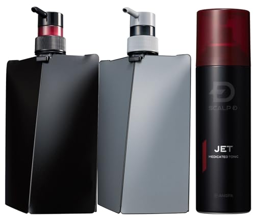 スカルプD シャンプー メンズ オイリー3点セット (シャンプー ＆ コンディショナー ＆ 育毛剤) 脂性肌用 アミノ酸 日本製 医薬部外品