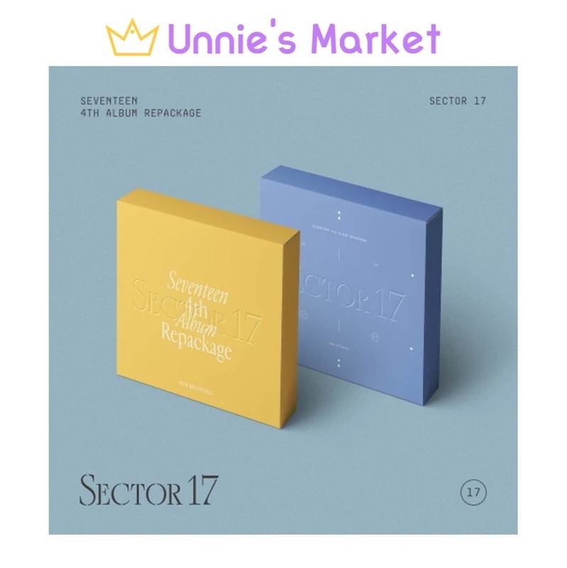 [SET] SEVENTEEN [SECTOR 17] 4th ALBUM Repackage + Free Photocard 1EA(fan-made)