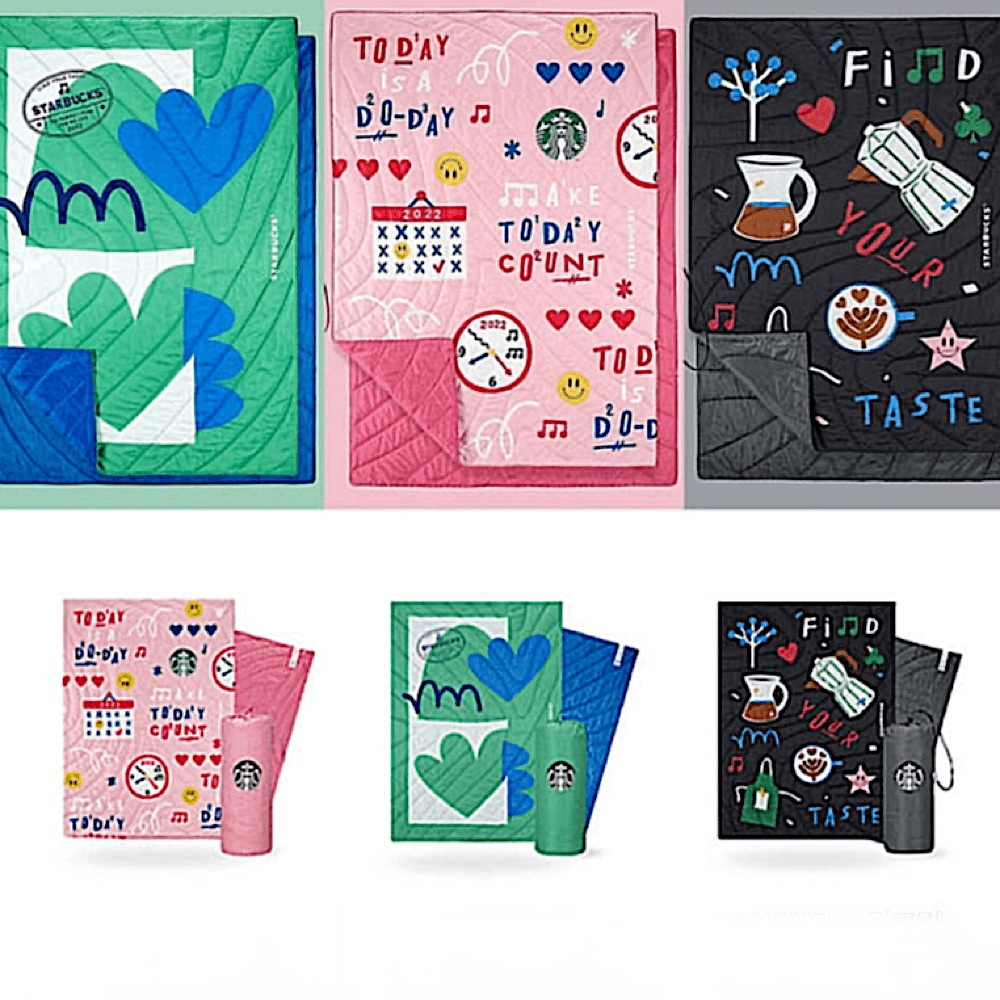 [当日発送] スターバックス ジョイフル コンポーター コンポーター 毛布 2022 フリークエンシー