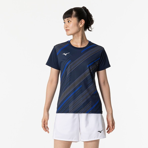 MIZUNO ミズノ ゲームシャツ ラケットスポーツ ウィメンズ ゲームウエア 62JAB22914 5,318円