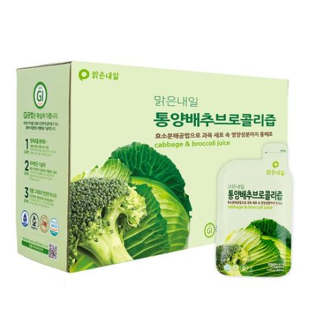 晴れた明日 キャベツブロッコリージュース 30パック/韓国直送 4,889円
