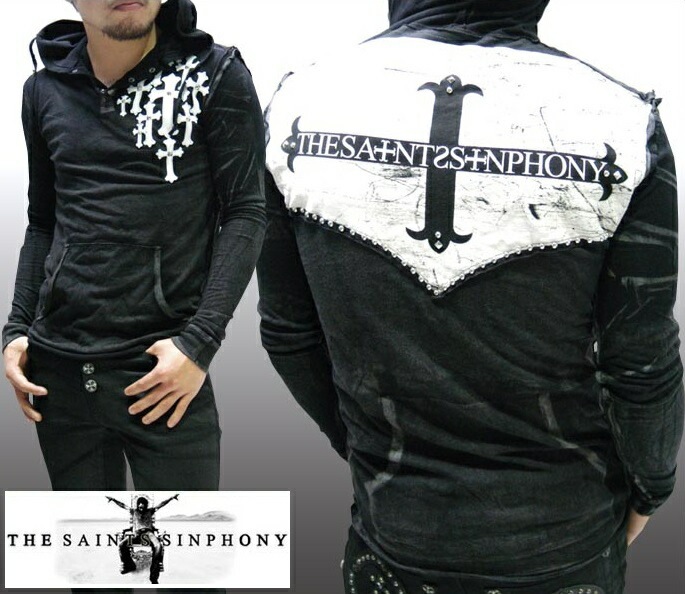 セインツシンフォニー THE SAINTS SINPHONY メンズ パーカー HM048 セイントシンフォニー プルオーバー セインツ シンフォニー LAセレブ セレカジ カジュアル ファッション 18,469円