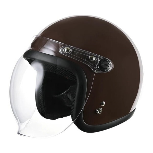 RIDEZ JB DARK MOCHA 57-60cm未満 デザインジェットヘルメット