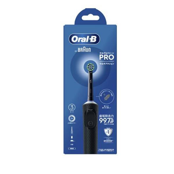 オーラルB すみずみクリーンPRO マルチアクション充電式 電動歯ブラシ 1本入