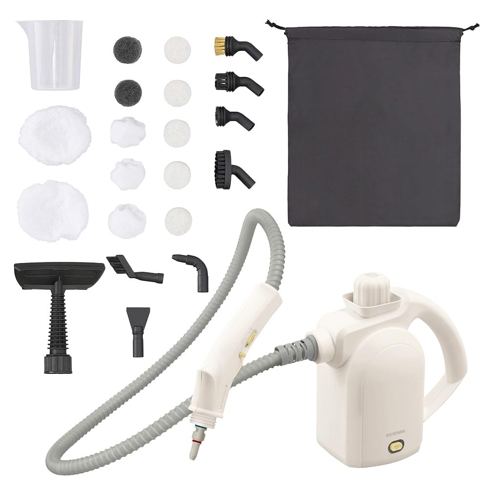 即日発送 アイリスオーヤマ スチームクリーナー ハンディタイプ STM-305R-C アイボリ― キッチン清掃 除菌 清掃 年末清掃 消臭 軽量