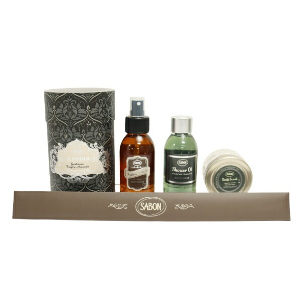 ジェントルマンオリジナル4点セット アロマ245ｍL シャワーオイル100mL ファブリックミスト100mL ボディスクラブ60g