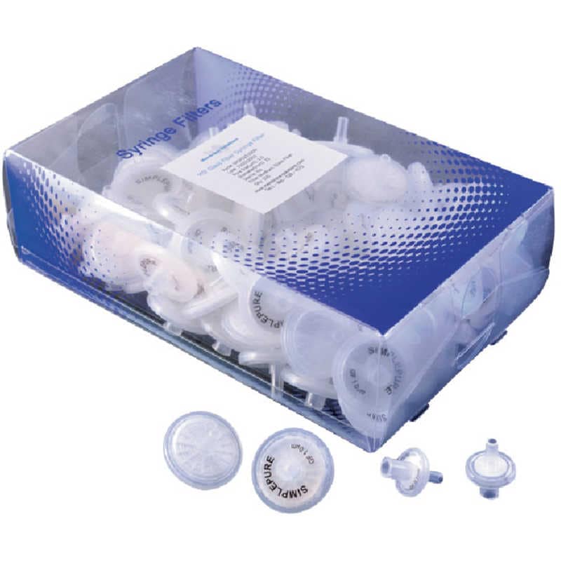 大阪ケミカル　MSシリンジフィルター GF(グラスファイバー) 100個入り　GF025100