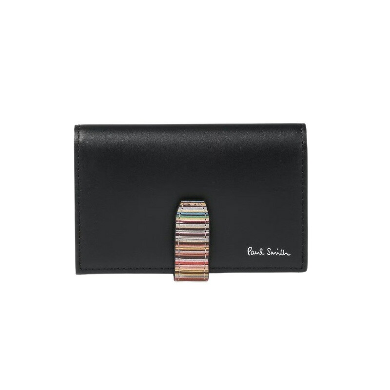 メンズ シグネチャーストライプタブ SS25 名刺入れ 553409 P063