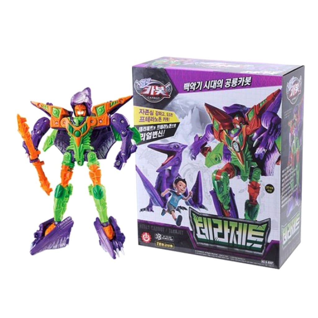 ハローカーボットテラジェット 変身ロボットおもちゃ 恐竜カーボット 恐竜モード ロボットモード 韓国のおもちゃ 正規ライセンス