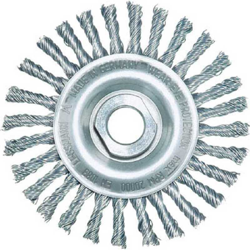 LESSMANN　パイプラインブラシ φ100 ステンレス線 0.5　47180428