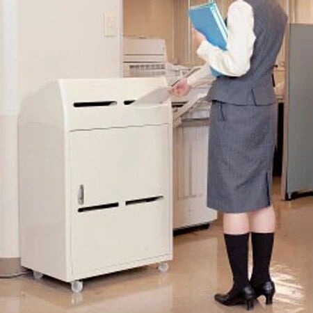 機密文書 回収ボックス カギ付き 法人限定