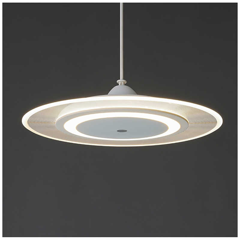 アイリスオーヤマ　IRIS OHYAMA　LED照明 ペンダントライト 6畳 温白色 パネルライト リモコン付属　PLP6DWW