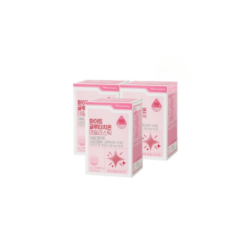 ホワイトグルータチオン デイリースティック 30包3個