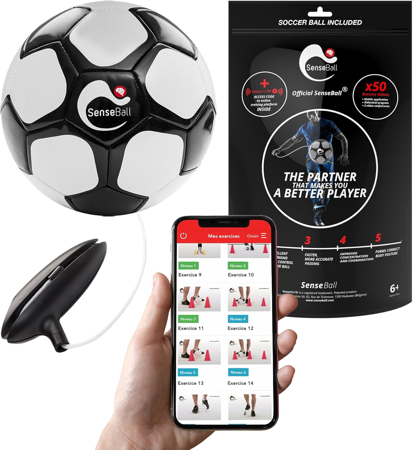 SenseBall - The Soccer Ball that Makes You a Better Player 8,428円