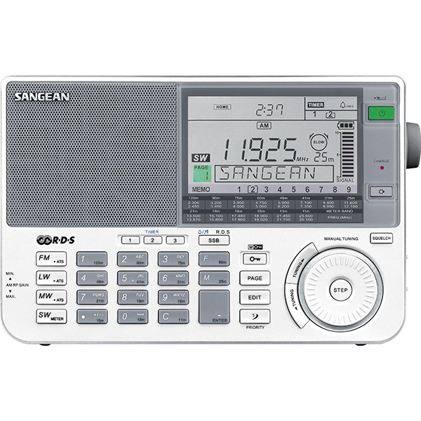 Sangean ATS-909X ワールドバンドラジオ AM FM ステレオポータブル受信機