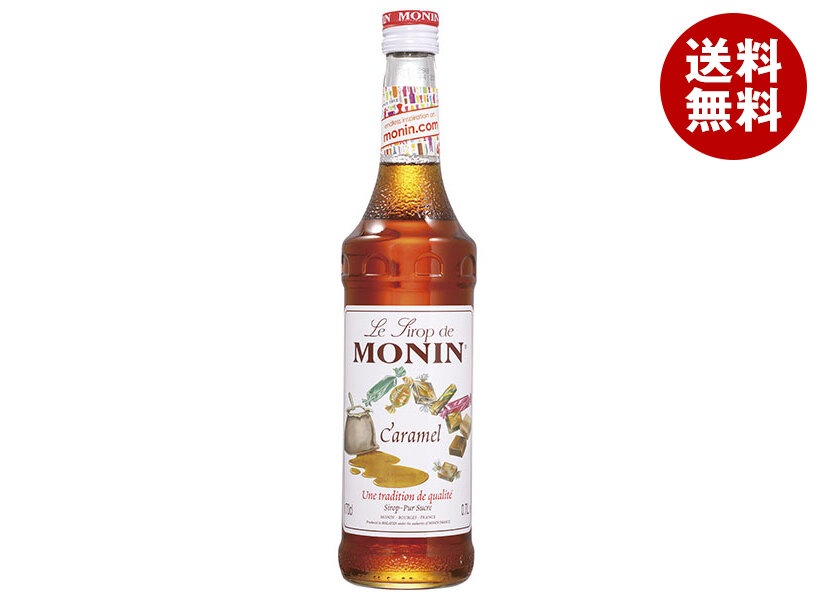 日仏貿易 モナン キャラメル・シロップ 700ml瓶×6本入×(2ケース)