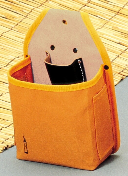 10号（ブラウン）防水帆布 ウエストポケット 剪定鋏ケース付き（GW-01） ガーデニング DIY