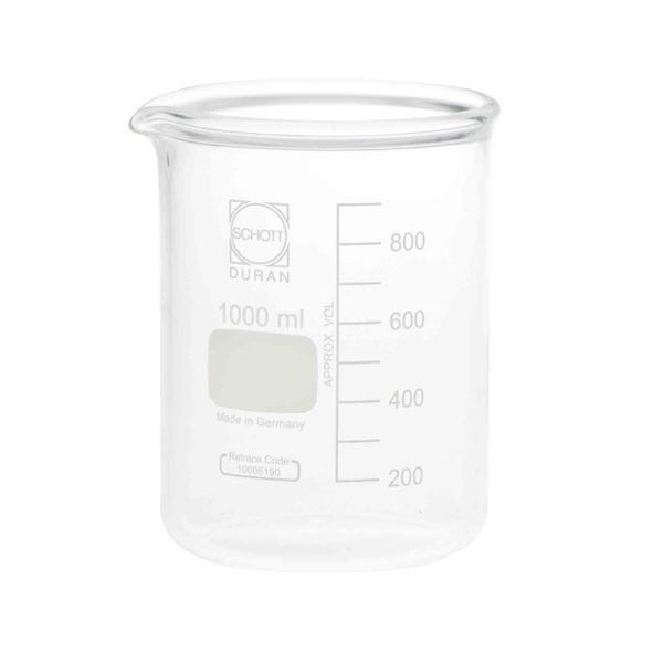 オンライン限定商品】 柴田科学スーパー肉厚ビーカー 600mL10個 010060