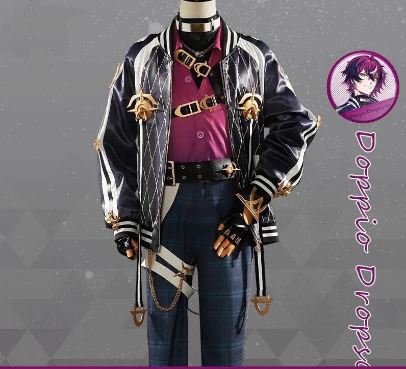 バーチャルYouTuber Vtuber Doppio Dropscythe ドッピオ ドロップサイト コスプレ衣装 変装 コスチューム ハロウィン期間限定30％