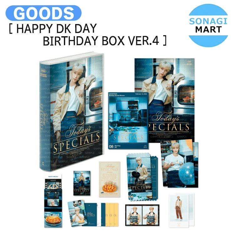 国内発送 SEVENTEEN DK [ HAPPY DK DAY BIRTHDAY BOX VER.4 ] / 公式グッズ / 予約商品