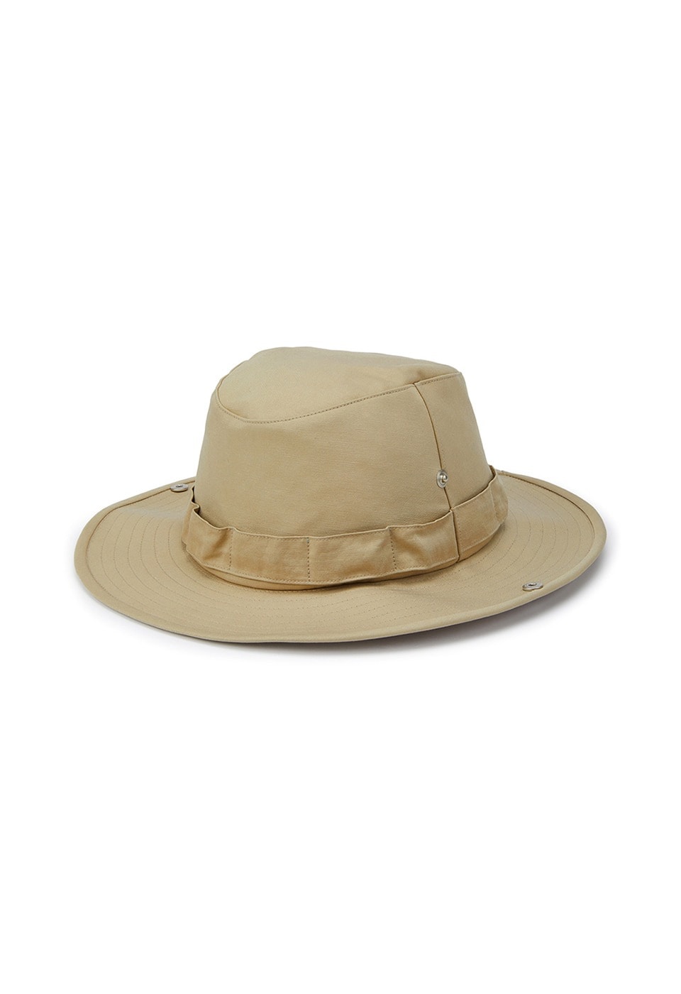 【OPEN Yy】 26SS FOLDABLE WIDE BRIM FEDORA : BEIGE