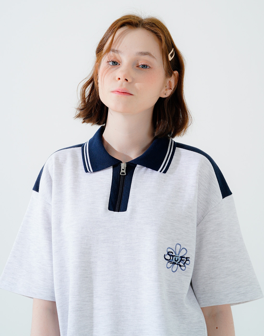 FORTY COLLAR 1/2 SLEEVE T-SHIRTS MJST7664 5,230円