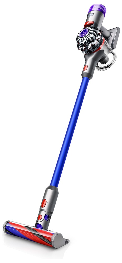 ダイソン SV10KEXTBU サイクロン式スティッククリーナー 充電式 パワーブラシ ニッケル/アイアン/ブルー SV10KEXTBU