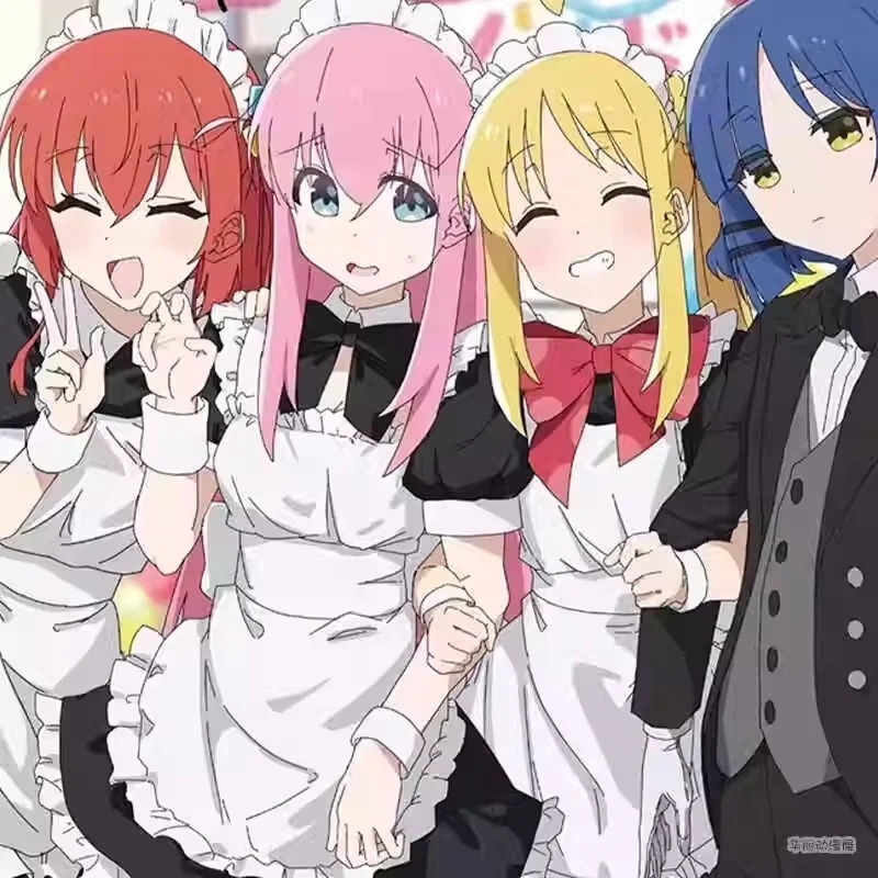 大人気 コスサービス 単体メイド服 ロンリーロック 山田良波 ちーちゃん コスプレ アニメ ワンマイル