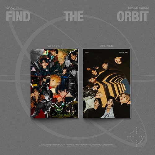 [2種セット] CRAVITY - 1st Single [FIND THE ORBIT] [WHO / ARE Ver.]