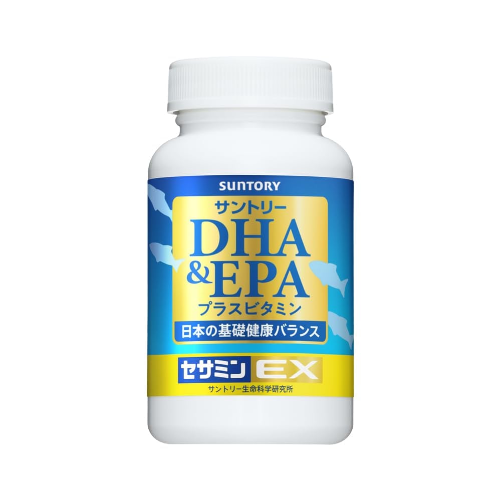 サントリー DHA&EPA＋セサミンEX オメガ3脂肪酸 DHA EPA サプリ (240粒入/約60日分)